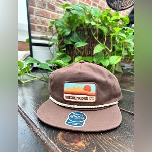 Breckenridge Brown Snapback Hat
